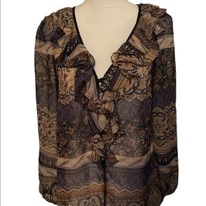 Ladies Floral blouse -A